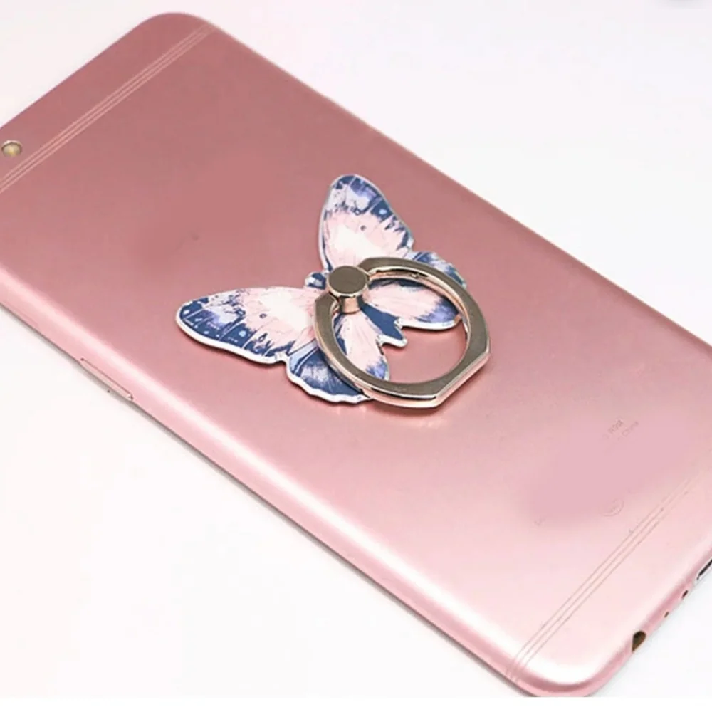 Cellphone Butterfly‎ Ring Holder Rotates 360 Degrees, Cellphone Stand